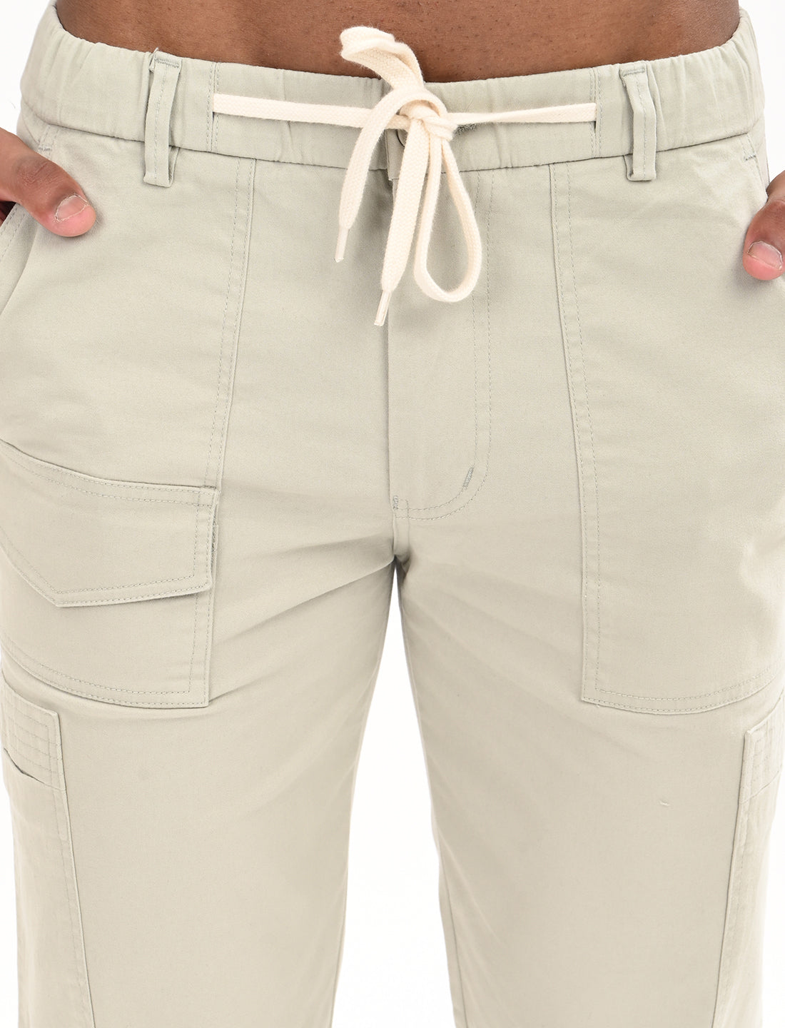 Alma Ivory Cargo - 7 Pockets