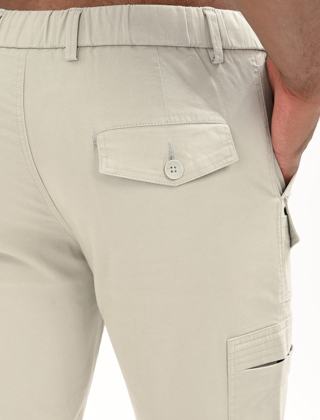 Alma Ivory Cargo - 7 Pockets