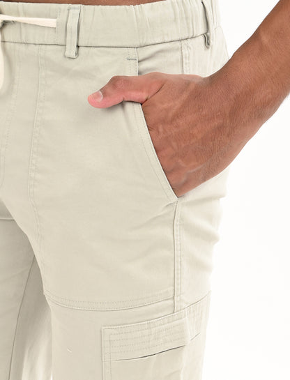 Alma Ivory Cargo - 7 Pockets