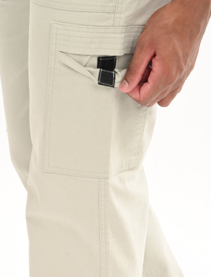 Alma Ivory Cargo - 7 Pockets