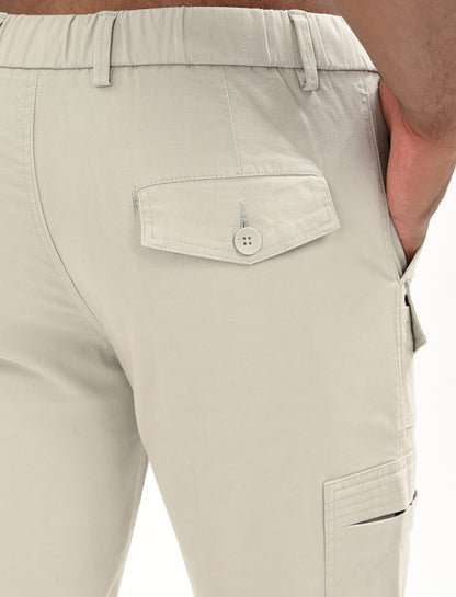 Alma Ivory Cargo - 7 Pockets