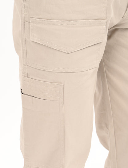 Alma Beige Cargo - 7 Pockets