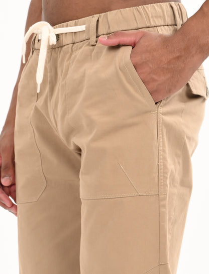 AYRA Beige Baggy Cargos